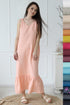 Image 8 of Summer linen dress with a V-neckline and has no sleeves Sheila from Baltic Linen